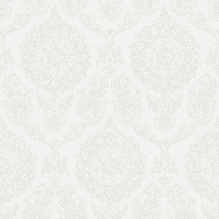 Helm Damask, White