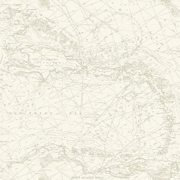 Charts, Taupe Wallcoverings | Malibu Wallcovering