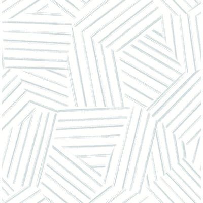 Helene - Sky Blue Residential Wallcovering | Jeffrey Stevens