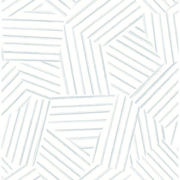 Helene - Sky Blue Residential Wallcovering | Jeffrey Stevens