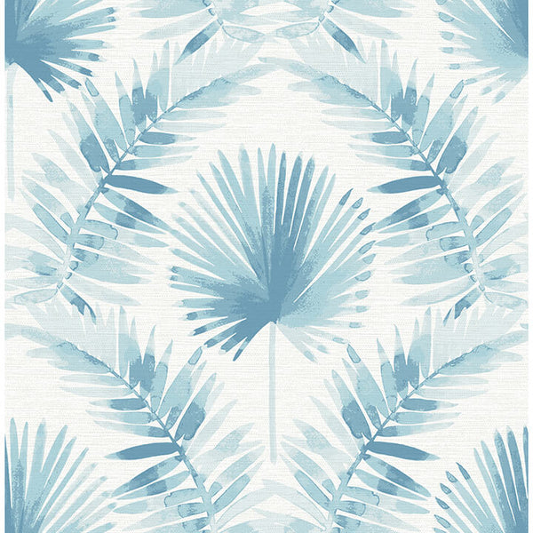 Calla - Blue Residential Wallcovering | Jeffrey Stevens