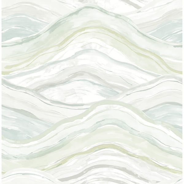 Dorea - Sea Green Residential Wallcovering | Jeffrey Stevens
