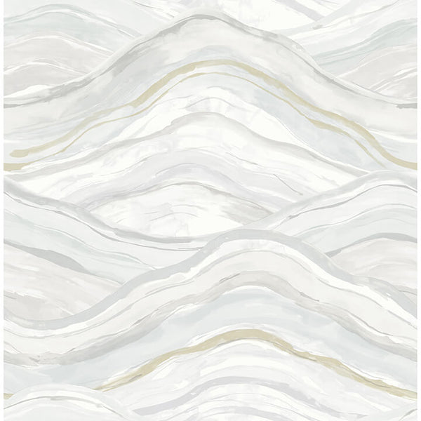Dorea - Light Blue Residential Wallcovering | Jeffrey Stevens