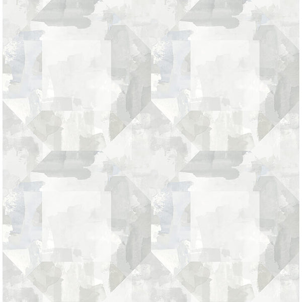 Perrin - Light Grey Residential Wallcovering | Jeffrey Stevens