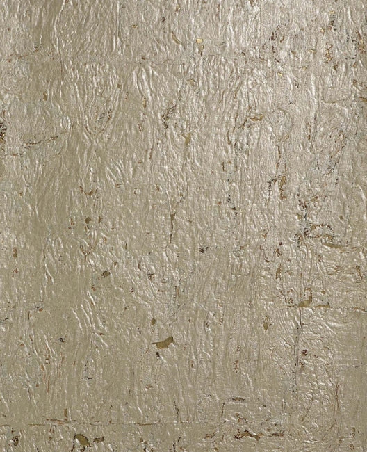 Specialty Grasscloths & Veneers Moon Rock Cork Bronzy Wallcoverings