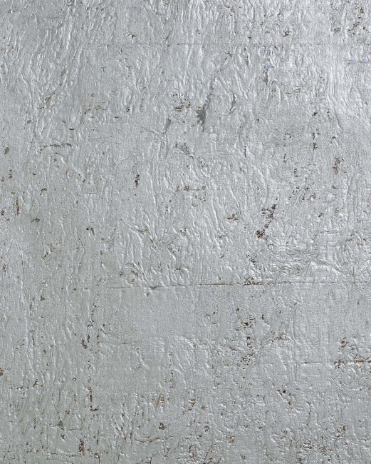 Specialty Grasscloths & Veneers Moon Rock Cork Platinum Wallcoverings