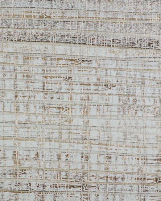 Specialty Grasscloths & Veneers Malia Grass and Natural Fibers Coconut Glaze Wallcoverings