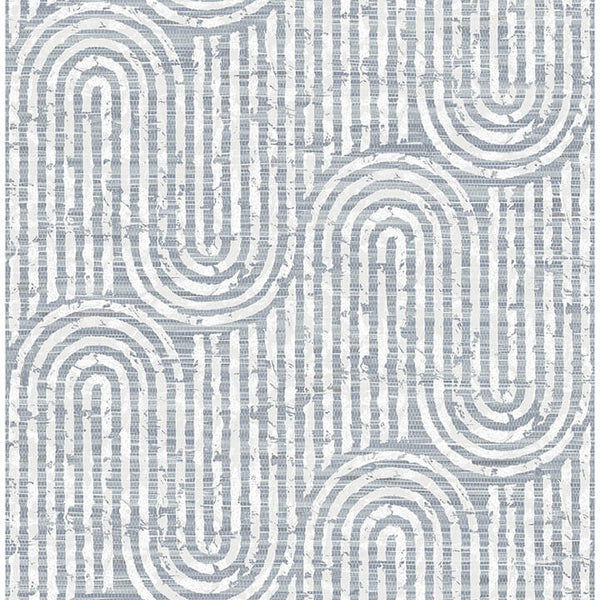 Trippet, Blue Wallcoverings | Malibu Wallcovering