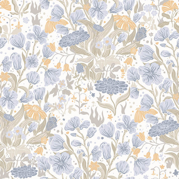Hava, Light Blue Wallcoverings | Malibu Wallcovering