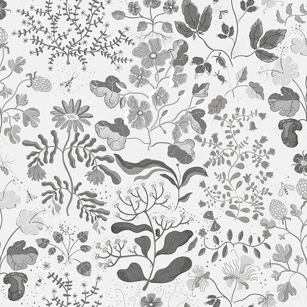 Groh, Grey Wallcoverings | Malibu Wallcovering