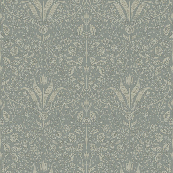 Mara, Green Wallcoverings | Malibu Wallcovering