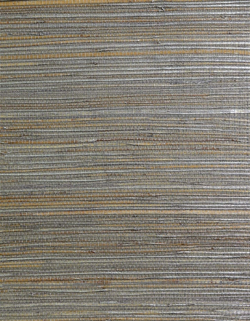 Malibu Grasscloth - Multi Silver | Phillipe Romano