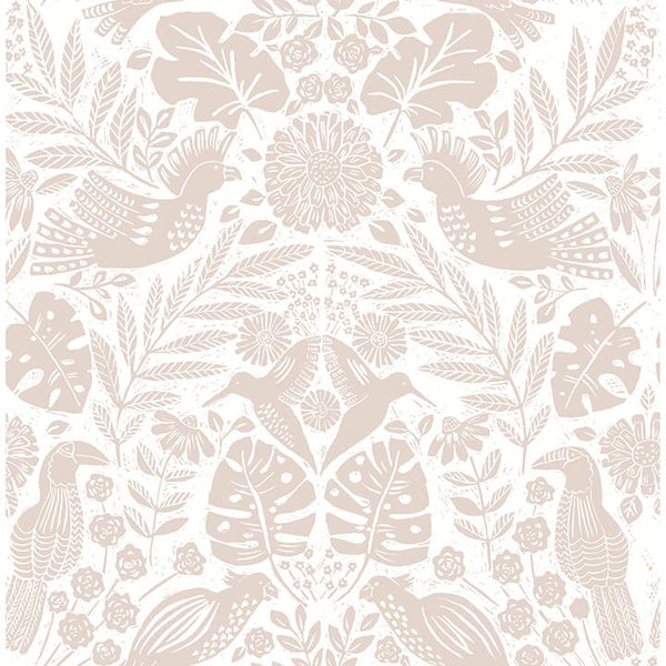 Nestle, Pink Wallcoverings | Malibu Wallcovering