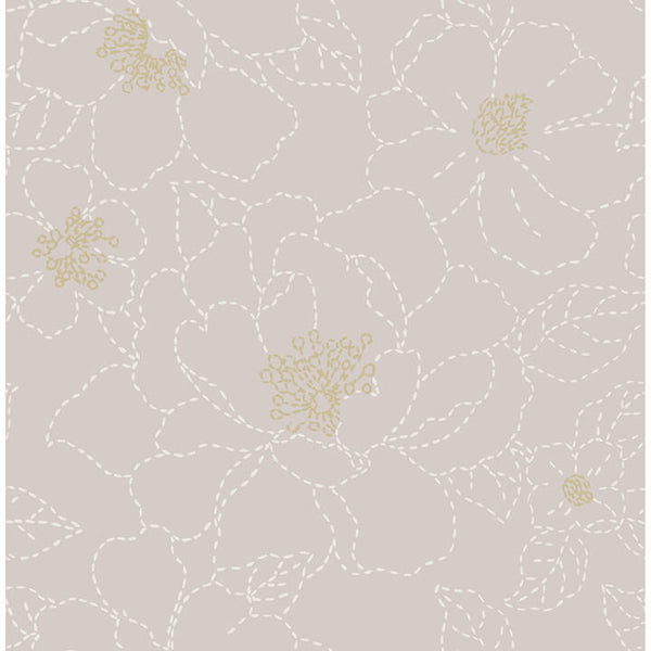 Gardena, Lavender Wallcoverings | Malibu Wallcovering