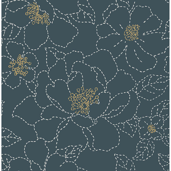 Gardena, Indigo Wallcoverings | Malibu Wallcovering