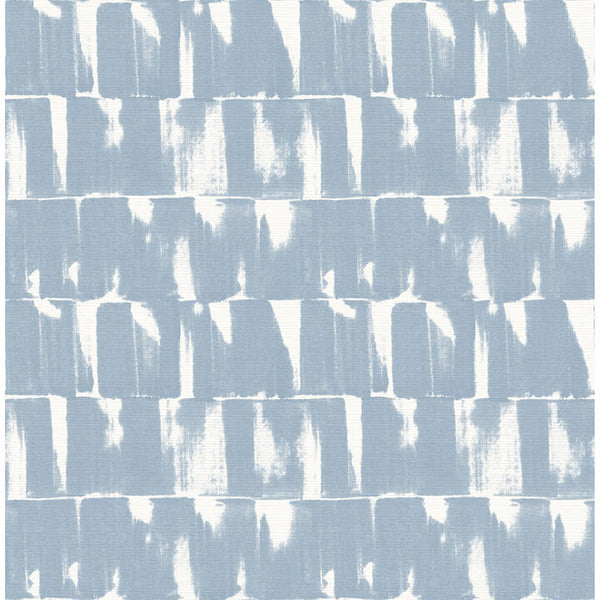 Bancroft, Blue Wallcoverings | Malibu Wallcovering
