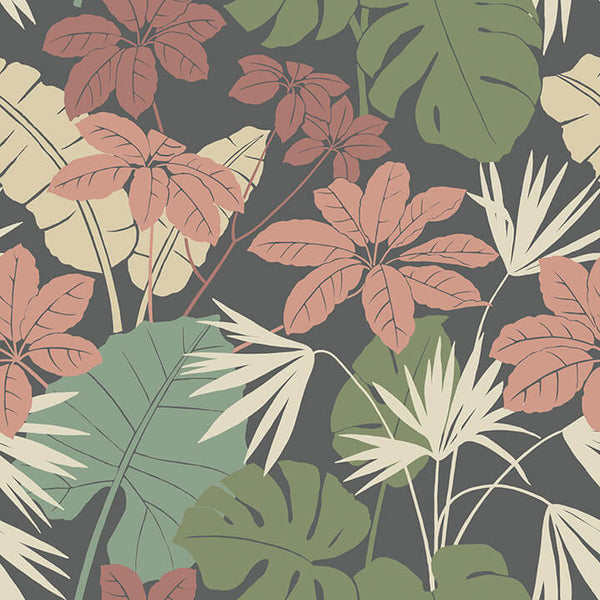 Medellin, Black Wallcoverings | Malibu Wallcovering