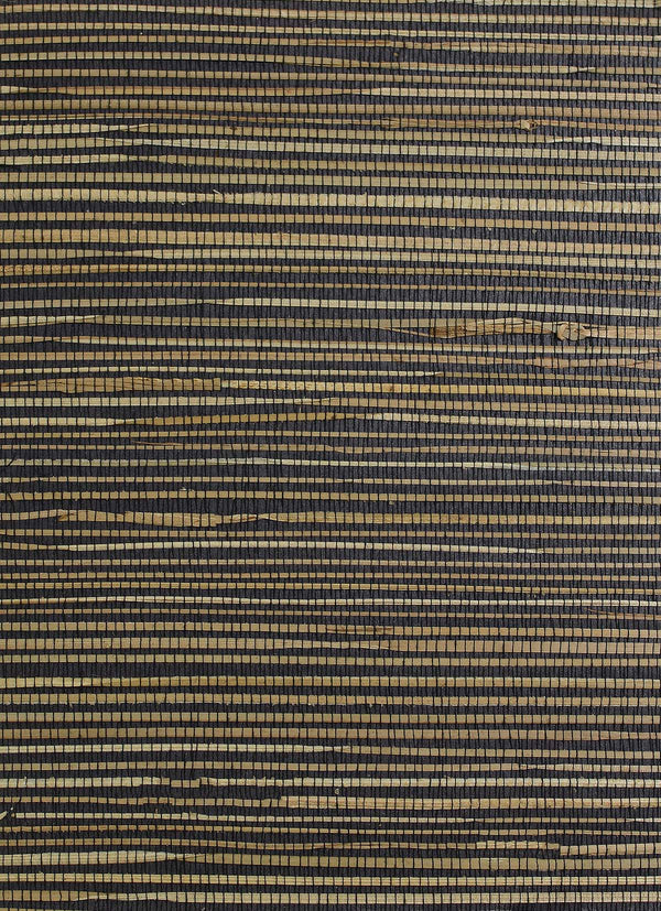 Marisol Grasscloth Black Tan | Phillipe Romano
