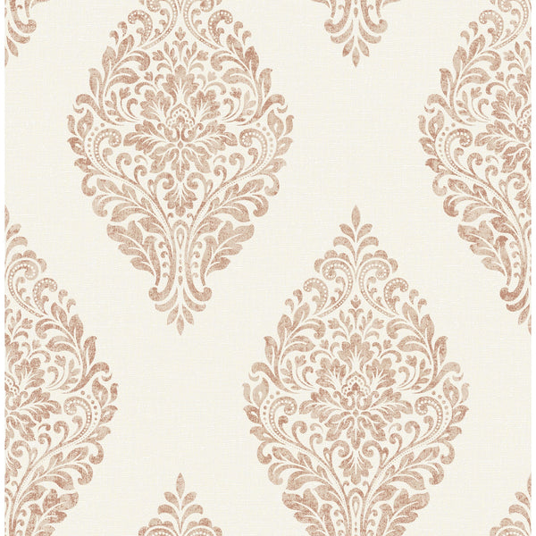Briar, Teal Wallcoverings | Malibu Wallcovering
