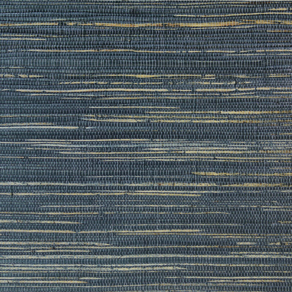 Meilin Grasscloth Dark Denim | Phillipe Romano