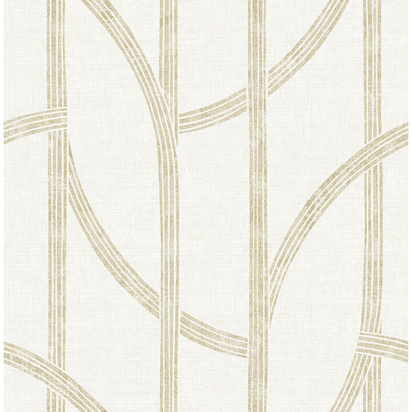 Harlow, Ivory Wallcoverings | Malibu Wallcovering