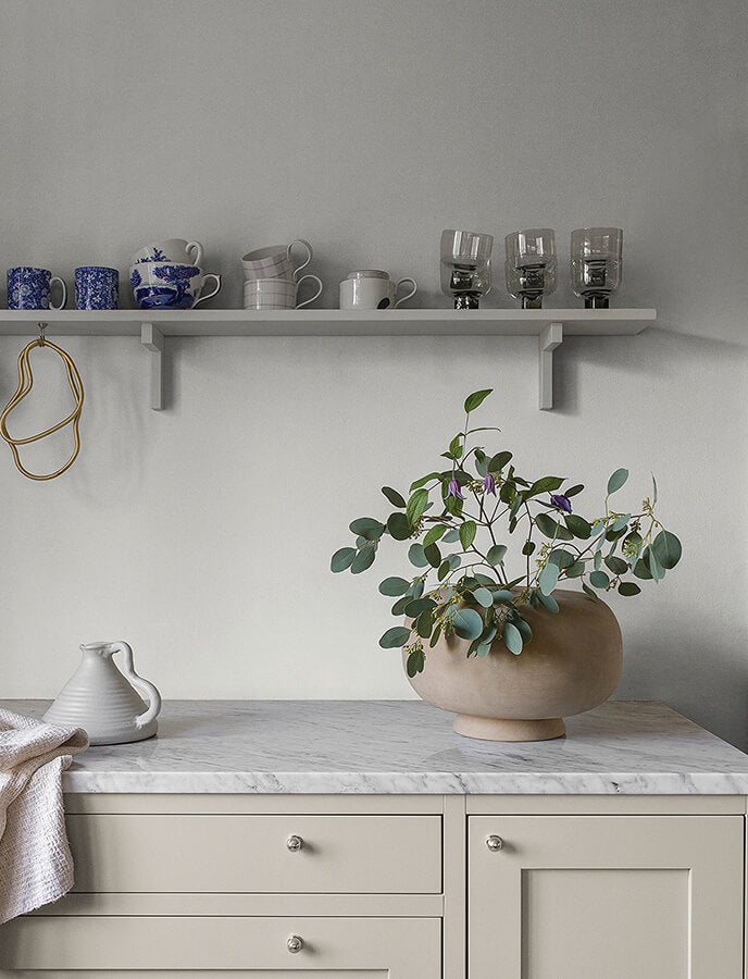 Parget Snövit, White