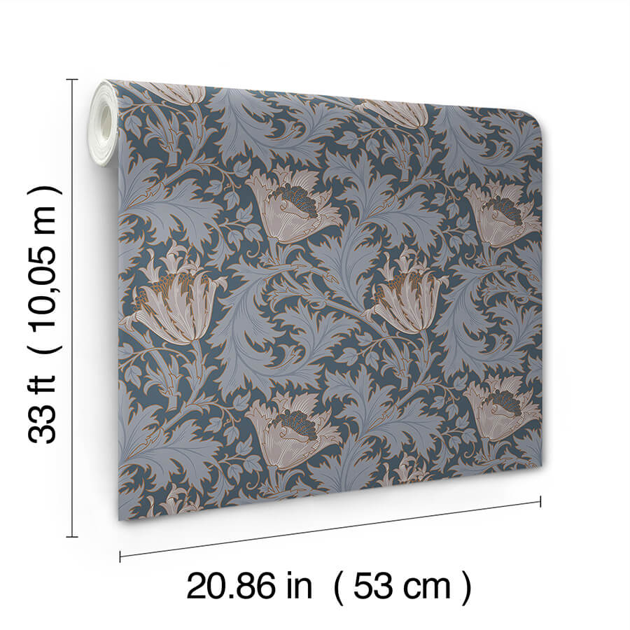 Anemone, Dark Blue