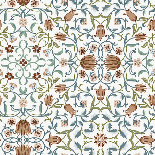 No 1 Holland Park, Red Wallcoverings | Malibu Wallcovering