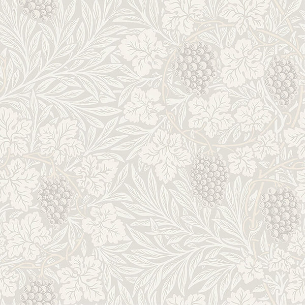 Vine, White Wallcoverings | Malibu Wallcovering