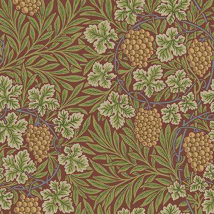 Vine - Ruby Residential Wallcovering | Jeffrey Stevens
