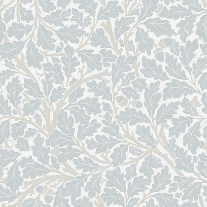 Oak Tree - Sky Blue Residential Wallcovering | Jeffrey Stevens