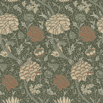 Cray - Sea Green Residential Wallcovering | Jeffrey Stevens