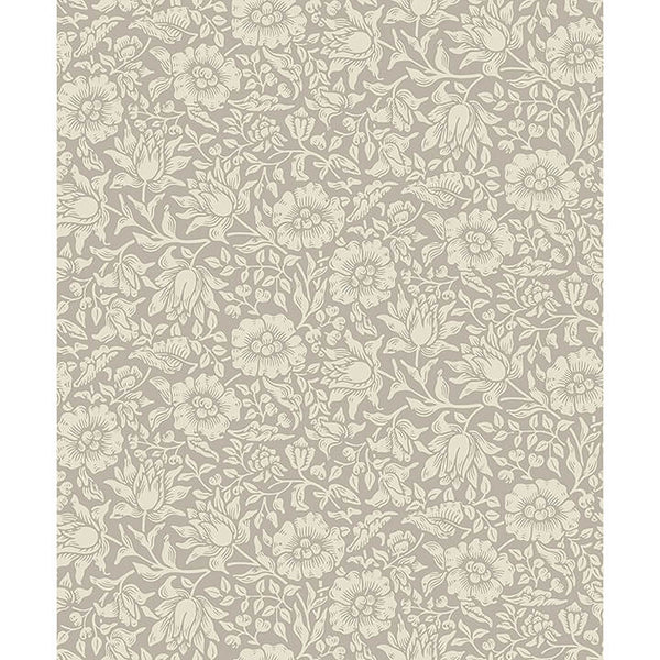 Mallow, Grey Wallcoverings | Malibu Wallcovering