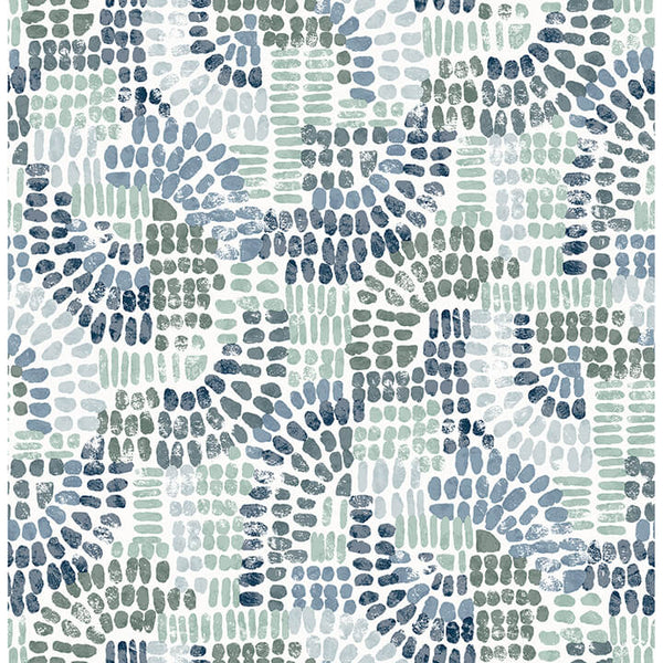 Wanderer, Blueberry Wallcoverings | Malibu Wallcovering