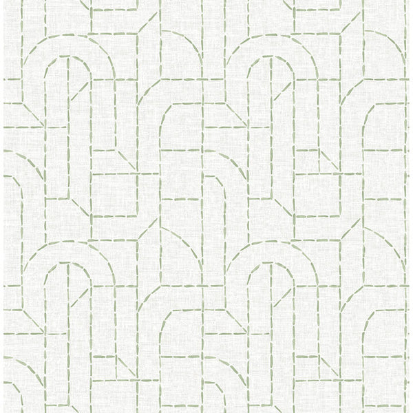 Integrity - Light Green Residential Wallcovering | Jeffrey Stevens