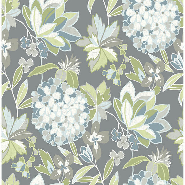 Valdivian - Aqua Residential Wallcovering | Jeffrey Stevens