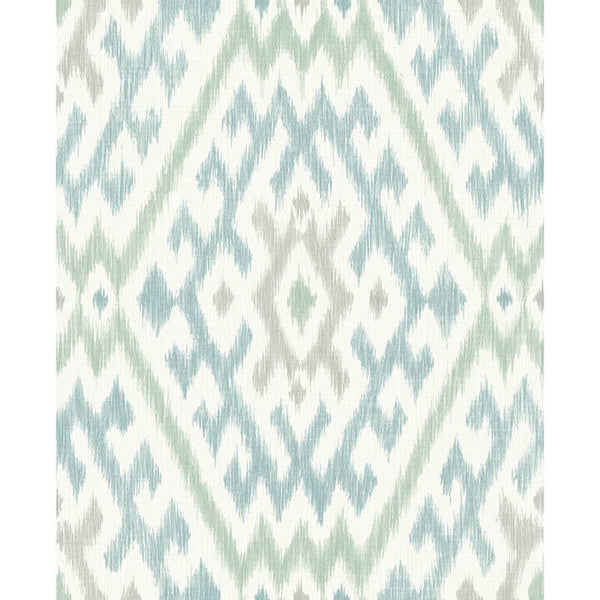 Solola, Aqua Wallcoverings | Malibu Wallcovering