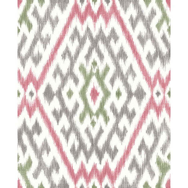Solola, Fuchsia Wallcoverings | Malibu Wallcovering