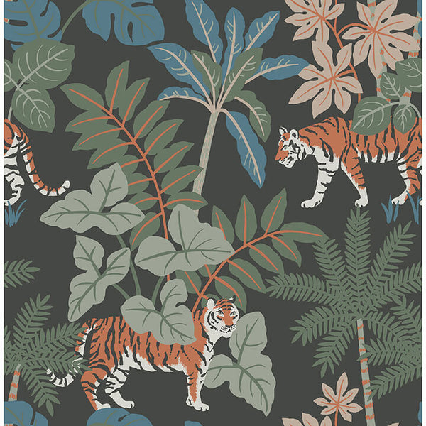 Caspian, Grey Wallcoverings | Malibu Wallcovering