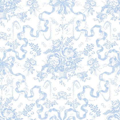 Fairytale - Blissful Blue Residential Wallcovering | Jeffrey Stevens