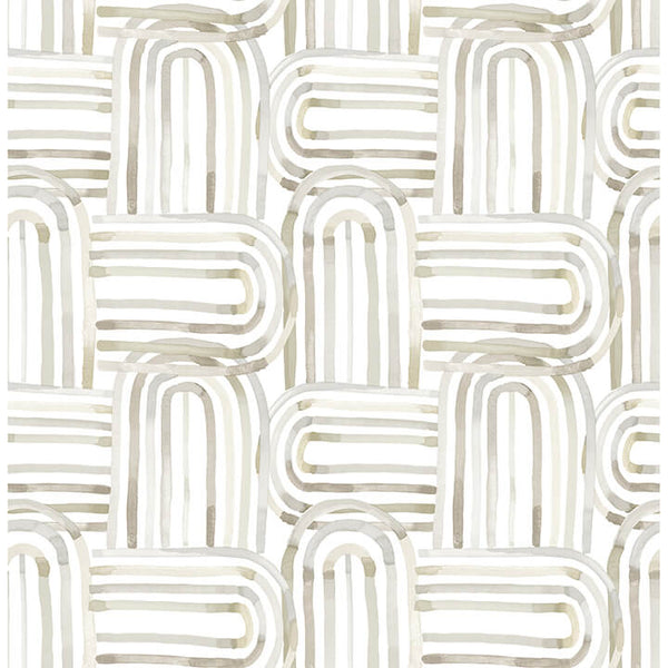 Lolly, Beige Wallcoverings | Malibu Wallcovering