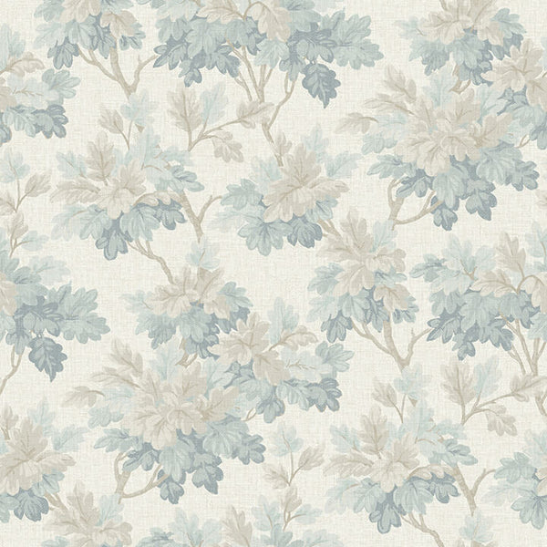 Oakcliff, Blue Wallcoverings | Malibu Wallcovering