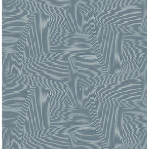 Reid, Sky Blue Wallcoverings | Malibu Wallcovering