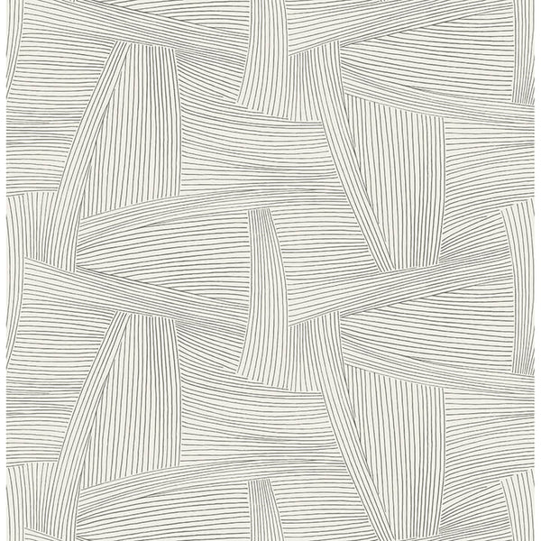Reid, Grey Wallcoverings | Malibu Wallcovering