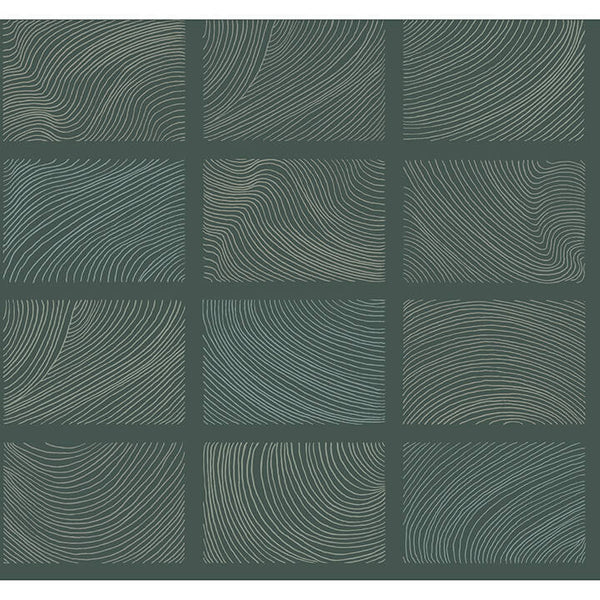 Bronson, Teal Wallcoverings | Malibu Wallcovering
