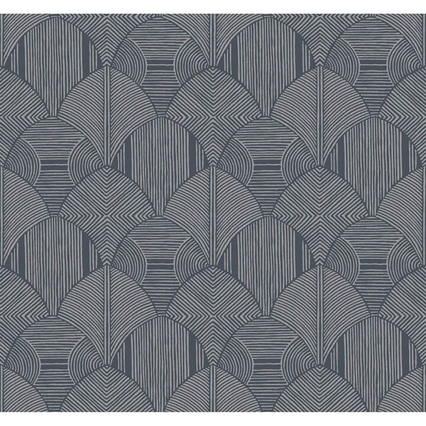 Meyberg, Blue Wallcoverings | Malibu Wallcovering