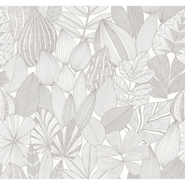 Mathias, Grey Wallcoverings | Malibu Wallcovering