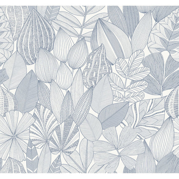 Mathias, Light Blue Wallcoverings | Malibu Wallcovering