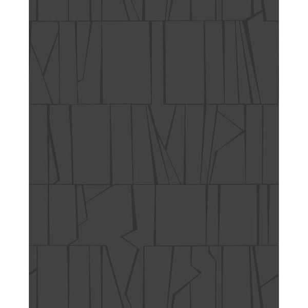 Huntington, Charcoal Wallcoverings | Malibu Wallcovering