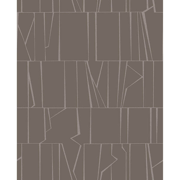 Huntington, Taupe Wallcoverings | Malibu Wallcovering